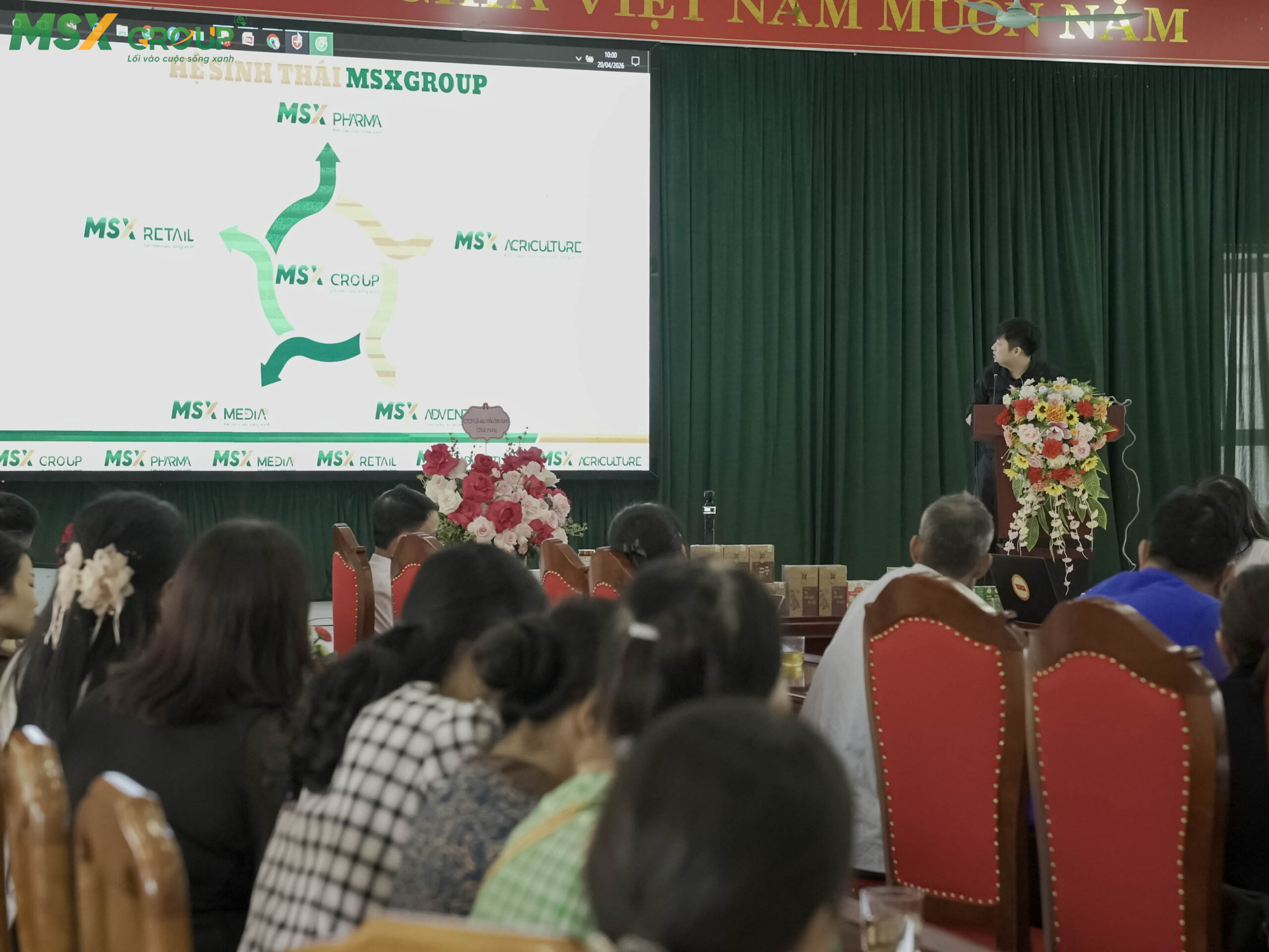 Hệ sinh thái MSX Group – Mô hình chuỗi giá trị khép kín từ vùng trồng đến tay người tiêu dùng.